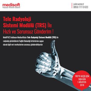 medipacs'ten teletıp ve trs'ye hatasız gönderim