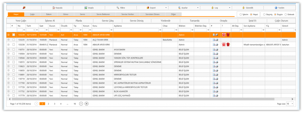 medisoft opex crm cihaz takip programı