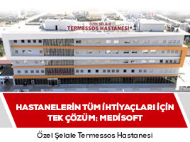 Hastanelerin Tüm İhtiyaçları İçin Tek Çözüm; Medisoft