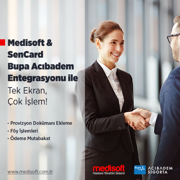 Medisoft – SenCard Bupa Acıbadem Entegrasyonu